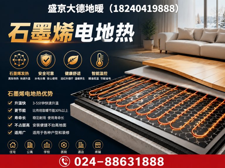沈阳石墨烯电地热展示图